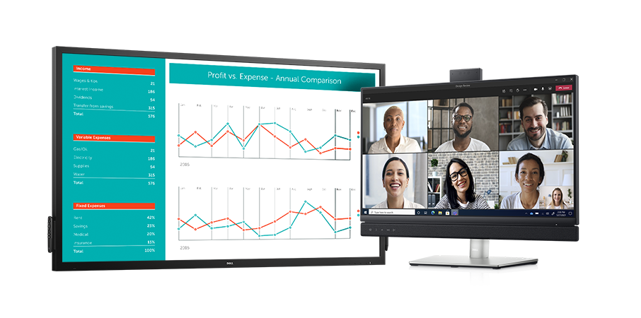 Najlepšie monitory pre spoluprácu a videokonferencie od DELL - séria C