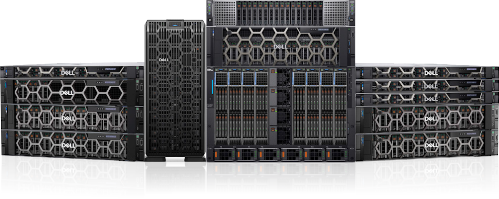 Dell EMC PowerEdge porovnanie serverov 16. generácie vo vyhotovení Rack