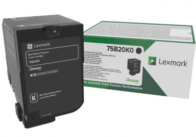 Lexmark 75B20K0 čierny laserový toner