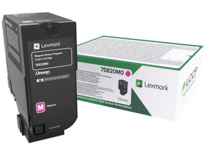 Lexmark 75B20M0 purpurový laserový toner