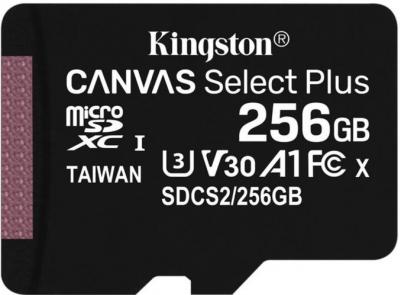 KINGSTON 256GB microSDXC Canvas Select Plus bez adaptéru