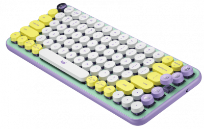 LOGITECH POP Keys bezdrôtová klávesnica fialová UK