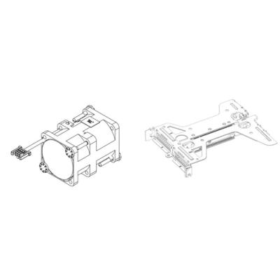 DELL Riser Config 2 Butterfly Gen4 Riser (x8/x8)