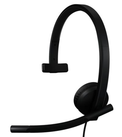 LOGITECH H570e USB Mono Headset - Teams Version