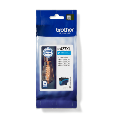 Brother LC-427XLC azúrová atramentová kazeta