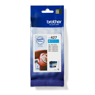 Brother LC-427C azúrová atramentová kazeta