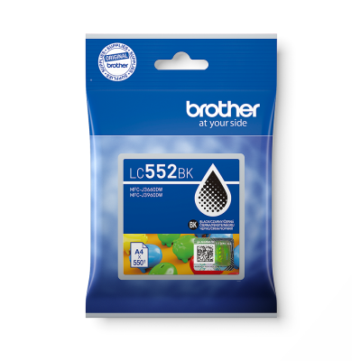 Brother LC-552BK čierna atramentová kazeta