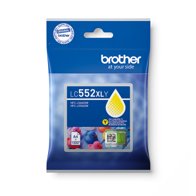 Brother LC-552XLY žltá atramentová kazeta