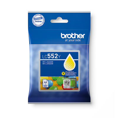 Brother LC-552Y žltá atramentová kazeta