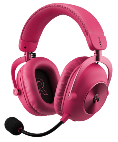 LOGITECH PRO X 3 Lightspeed Pink slúchadlá