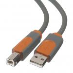 BELKIN USB 2.0 A - USB 2.0 B prepojovací kábel M/M 4,8m prémiový