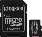 KINGSTON 128GB microSDXC Canvas Select Plus s adaptérom