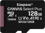KINGSTON 128GB microSDXC Canvas Select Plus bez adaptéru