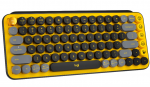 LOGITECH POP Keys bezdrôtová klávesnica žltá UK