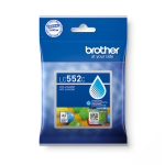 Brother LC-552C azúrová atramentová kazeta