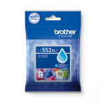 Brother LC-552XLC azúrová atramentová kazeta