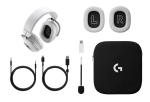 LOGITECH PRO X 3 Lightspeed White slúchadlá